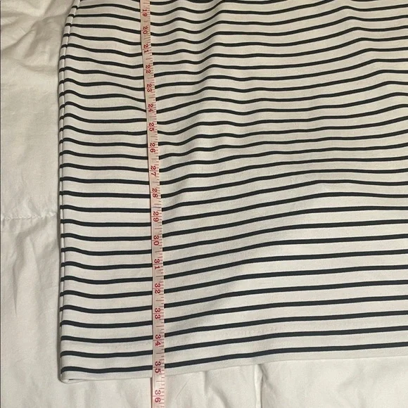 Banana Republic Black White Striped Sheath Dress
(Belt not included) - Picture 6 of 7